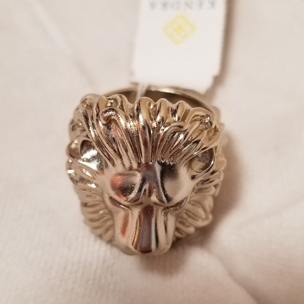 Kendra Scott Collin Cocktail Ring gold - size 7